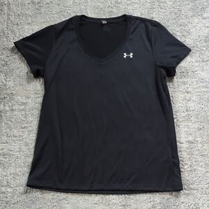 Under Armour Black Short Sleeve Tee Size Large
